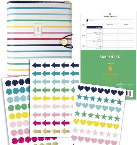 AT-A-GLANCE 2023 Daily Refill Set, Simplified by Emily Ley, 5-1/2" x 8-1/2", Desk Size, One Page Per Day Refill, Monthly Tabs (EL100-4311) in Saudi Arabia