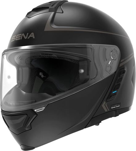 Sena Impulse DOT Flip Up Modular Bluetooth Helmet w/Sound by Harman Kardon Dual Visor Helmet with Integrated Mesh Intercom System / MP3 / Voice Dial in Saudi Arabia
