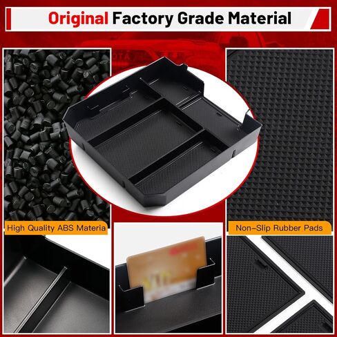 ARISMOTOR Center Console Organizer Tray Compatible with Toyo-ta Tundra 2022-2024/Toyo-ta Sequoia 2023-2024, Armrest Insert Storage Box Interior Accessories, Pack of 1 in Kuwait