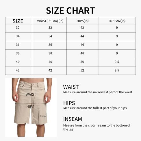 Eylhot Men's 10 Inch Inseam Stretch Golf Shorts Lightweight Elatic Waist Flat Front Chino Shorts with 5 Pockets in Saudi Arabia
