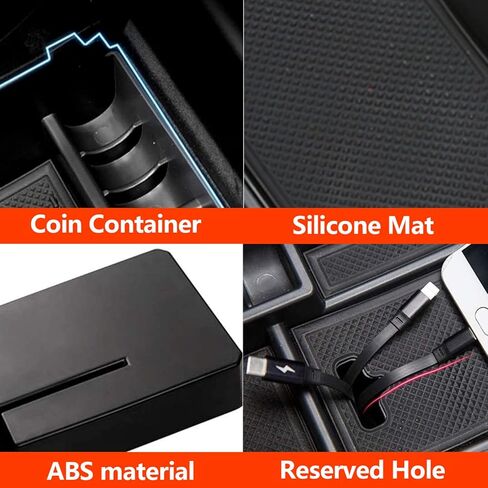 CUCHIYUN GLC W205 Front Row Door Side Organizer Storage Box Compatible with Mercedes Benz 2022 GLC Accessories W205 C300 C450 C63 GLC250 GLC300 GLC350 GLC43 2022 2021-2015 in Kuwait