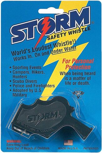 Rothco Storm Safety Whistle/ Safety Black in Saudi Arabia
