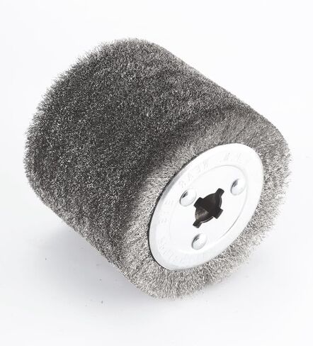 4 بوصة تكييف السطح أداة طبل فرشاة سلك لطاحونة سلك عجلة الفولاذ المقاوم للصدأ عجلة تلميع عجلات جلخ in Kuwait