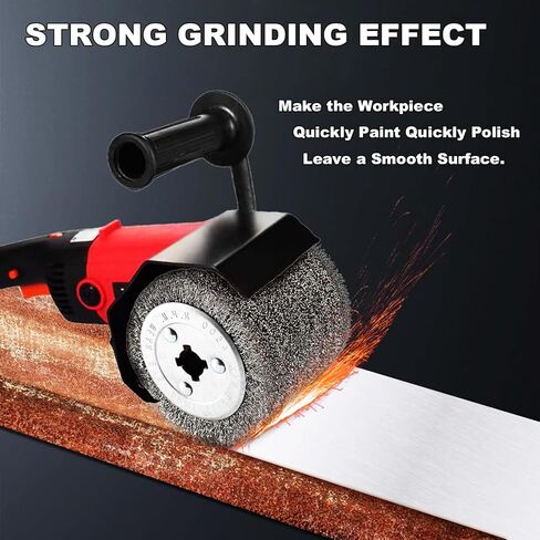 4 بوصة تكييف السطح أداة طبل فرشاة سلك لطاحونة سلك عجلة الفولاذ المقاوم للصدأ عجلة تلميع عجلات جلخ in Kuwait