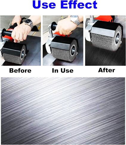 4 بوصة تكييف السطح أداة طبل فرشاة سلك لطاحونة سلك عجلة الفولاذ المقاوم للصدأ عجلة تلميع عجلات جلخ in Kuwait