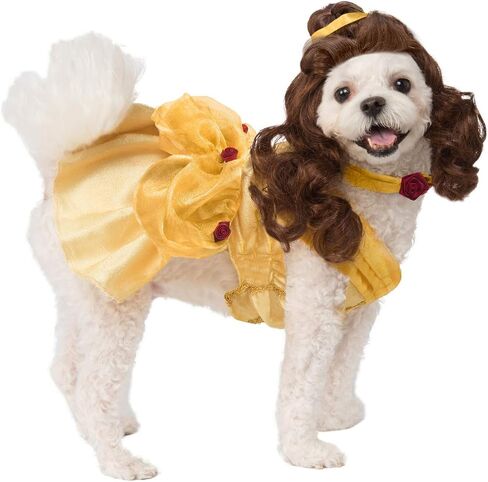 Rubie's Disney: Princess Pet Costume, Belle, Medium, 200171_M in Saudi Arabia