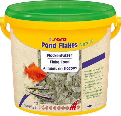 sera 1 Piece Pond Flakes Fish Food, 1.3 lb/3800 ml in Saudi Arabia