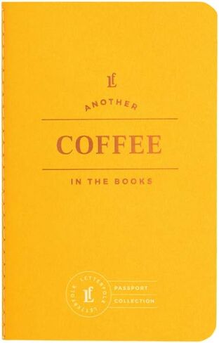 Letterfolk Coffee Passport Journal — Pocket-sized Coffee Tasting Book (3.5" W x 5.5" H) in Saudi Arabia
