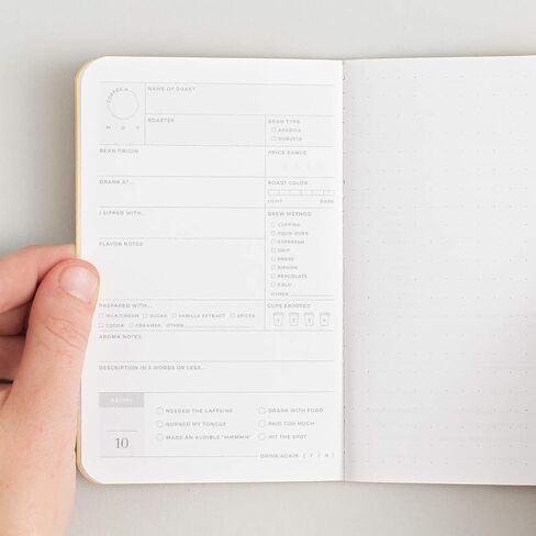 Letterfolk Coffee Passport Journal — Pocket-sized Coffee Tasting Book (3.5" W x 5.5" H) in Saudi Arabia