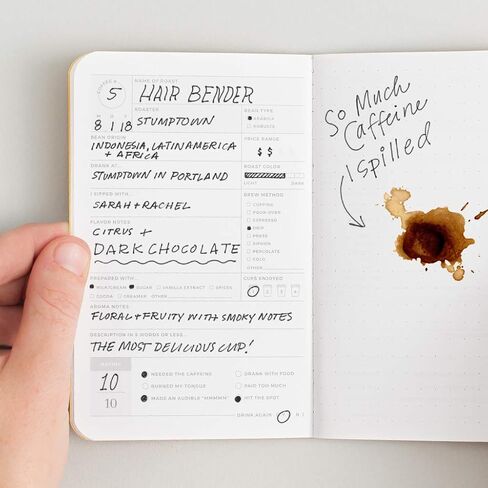 Letterfolk Coffee Passport Journal — Pocket-sized Coffee Tasting Book (3.5" W x 5.5" H) in Saudi Arabia