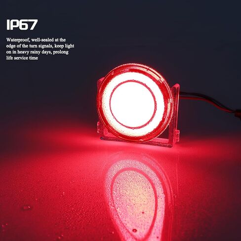FACAILAHA 1157 Front LED Turn Signals 2 Inch Bullet Switchback Running Lights Compatible with Harley Breakout Touring Road King Road Glide Dyna Softail Sportster 1200 883 Forty Eight in Kuwait