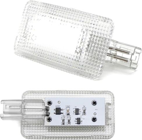 iJDMTOY فائقة السطوع 2 وات زينون أبيض عالي الطاقة LED بالكامل مجموعة إضاءة لمنطقة صندوق السيارة متوافقة مع لكزس، متوافقة مع تويوتا، مدعومة بثنائيات LED 20-SMD in Kuwait