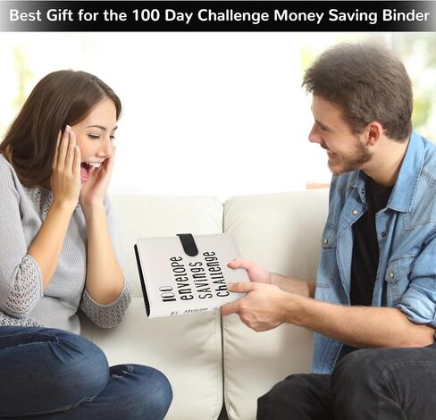 100 Envelopes Money Saving Challenge, Money Saving Binder, Fun Savings Challenges Book with Envelopes, A5 Money Saving, Budget Book for Family, Budget Binder with Cash Envelopes to Save $5050 & Pen in Saudi Arabia