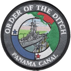 Order of The Ditch Panama Canal Patch in Kuwait