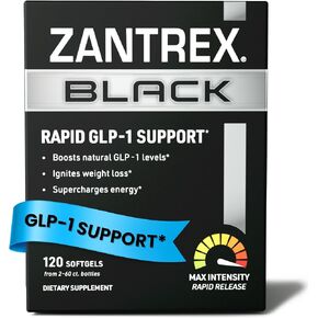 Zantrex Black – Energizing Weight Management Supplement Pills – Clinically Validated Ingredients – Dietary Supplements - 60 Count (Pack of 1) in Saudi Arabia
