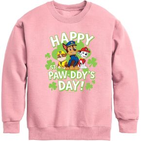 HYBRID APPAREL - Paw Patrol - عيد القديس باتريك - عيد القديس باو-دي السعيد - سترة صوفية ذات رقبة دائرية للأطفال والشباب in Saudi Arabia