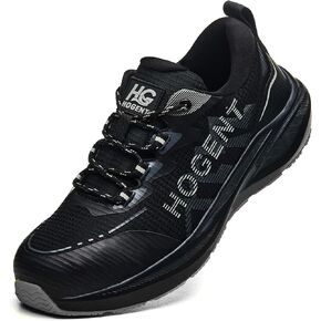 Hogent Steel Toe Shoes for Men Women - Non Slip Work Shoes Women - Puncture & Lightweight Safety Sneakers for Construction Utility in Kuwait