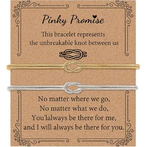 أساور مطابقة لعقدة الحب للأزواج، مجموعة أساور للأزواج من Infinity Soulmate وعد لها، هدية مجوهرات علاقة قابلة للتعديل لصديقها وصديقتها in Kuwait