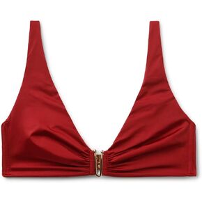 CALZEDONIA Woman's Tank Swimsuit Top Shiny Satin in Kuwait