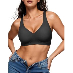 حمالات صدر جيلي لاسلكية من EUYZOU للنساء مقاس كبير تغطية كاملة داعمة حمالة صدر بدون خياطة بدون سلك حمالات صدر يومية in Kuwait