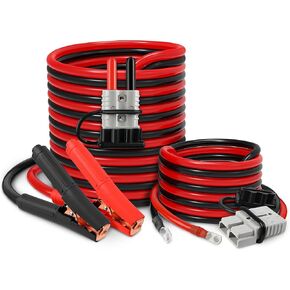 1 مقياس 30 قدم كابلات توصيل 1000 أمبير توصيل سريع مع حقيبة حمل كابلات توصيل معززة للسيارات للسيارات وسيارات الدفع الرباعي والشاحنات in Kuwait