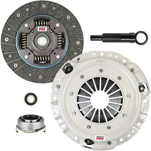 طقم القابض ClutchMaxPRO Performance Stage 1 مع دولاب الموازنة متوافق مع 1990 1991 1992 1993 Mazda MX-5 MIATA 1.6L B6ZE (CP10036HDFW-ST1) in Kuwait