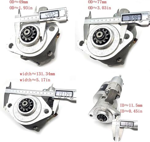 M005T1072 M5T22371 Starter Motor 12V 11T Compatible With Mitsubishi KE95 KE85 KE80 KE130 KE135 Engine D1500IIFD D1600 1800 Tractor in Saudi Arabia