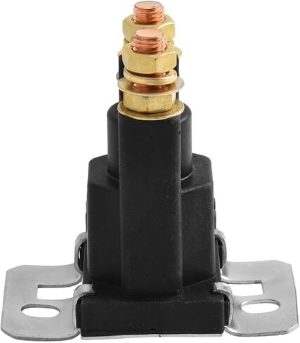 500A DC 12V High-Current Starter for Relay for SPST Auto Contactor – Dual Battery Isolator for Relay, Water-Resistant Black Phenolic Housing, Automotive Grade, 2.8" x 2.2" x 3.3" in Saudi Arabia