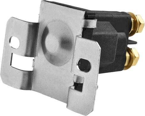 500A DC 12V High-Current Starter for Relay for SPST Auto Contactor – Dual Battery Isolator for Relay, Water-Resistant Black Phenolic Housing, Automotive Grade, 2.8" x 2.2" x 3.3" in Saudi Arabia