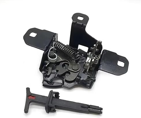 مقبض تحرير غطاء محرك السيارة متوافق مع VW for Golf MK4 1999 2000 2001 2002 2003 2004 1J0823509E غطاء محرك السيارة مقبض تحرير رافعة سحب فتاحة in Kuwait