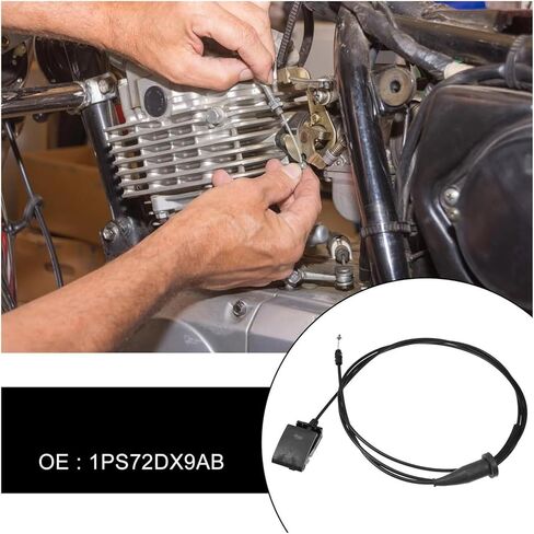 Hood Bonnet Release Handle Compatible with Dodge for Charger 2011 2012 2013 2014 2015 2016 2017 2018 2019 2020 2021 1PS72DX9AB Hood Bonnet Release Handle Bracket Cable Kit in Saudi Arabia