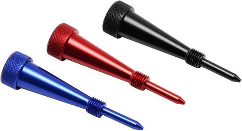 Adjustable Motorcycle Carburetor Air Fuel Mixture Idle Speed Screw Kit Spring for TM32/34/36/38/39/41 Mixture Screw Tool Assortment Mounting Kit Flat Head Stainless Steel with Caps in Saudi Arabia