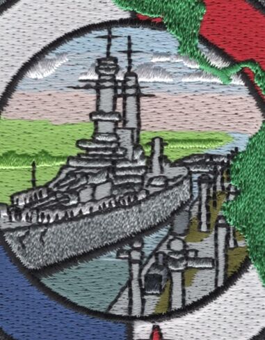 Order of The Ditch Panama Canal Patch in Kuwait