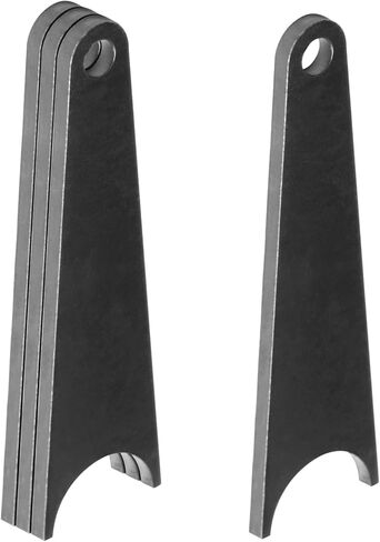 4 Pack 7-3/4" Tall Weld-On Shock Mount Tabs for 1-3/4" Round Tube, 1/2" Hole, Chassis Tube Mount Brackets in Saudi Arabia