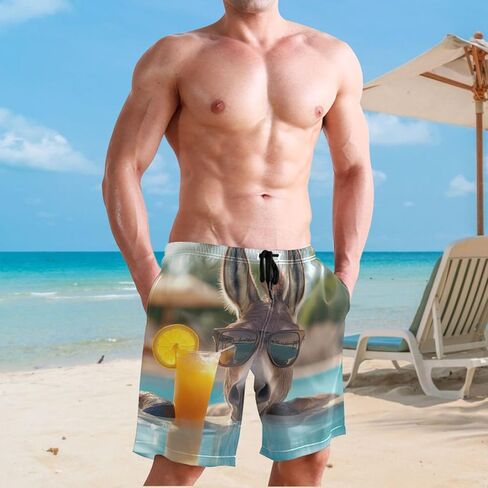 Laprad Men's Swim Trunks Quick Dry Beach Swimsuit Shorts with Mesh Lining in Saudi Arabia