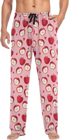 Men's Pajama Pants, Long PJ Bottoms with Pockets, Sleepwear & Lounge Sleep Pants for Men S-XXL in Saudi Arabia