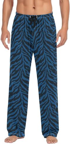 Men's Pajama Pants, Long PJ Bottoms with Pockets, Sleepwear & Lounge Sleep Pants for Men S-XXL in Saudi Arabia