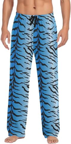 Men's Pajama Pants, Long PJ Bottoms with Pockets, Sleepwear & Lounge Sleep Pants for Men S-XXL in Saudi Arabia