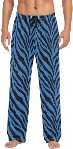 Men's Pajama Pants, Long PJ Bottoms with Pockets, Sleepwear & Lounge Sleep Pants for Men S-XXL in Saudi Arabia