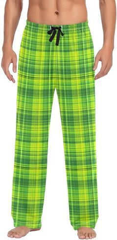 Men's Pajama Pants, Long PJ Bottoms with Pockets, Sleepwear & Lounge Sleep Pants for Men S-XXL in Saudi Arabia