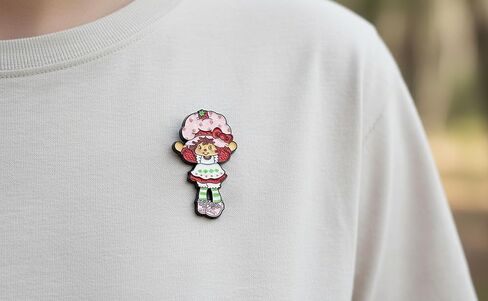 Hello Kitty X Strawberry Shortcake Enamel Lapel Pin 2-Pack Set in Saudi Arabia