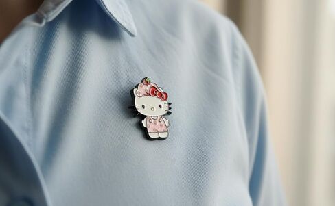 Hello Kitty X Strawberry Shortcake Enamel Lapel Pin 2-Pack Set in Saudi Arabia