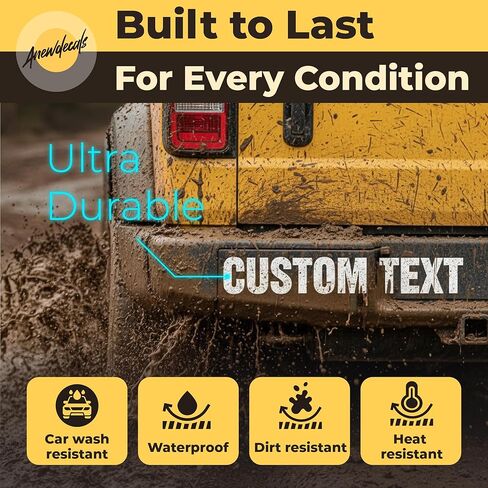 حروف الفينيل المخصصة - ملصق فينيل نص مخصص - يخصص حروف الفينيل للسيارات والشاحنات والقوارب والأبواب والنوافذ والجدران - ملصق اسم نص ملصق مخصص in Kuwait