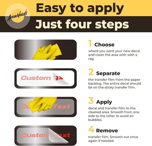 حروف الفينيل المخصصة - ملصق فينيل نص مخصص - يخصص حروف الفينيل للسيارات والشاحنات والقوارب والأبواب والنوافذ والجدران - ملصق اسم نص ملصق مخصص in Kuwait