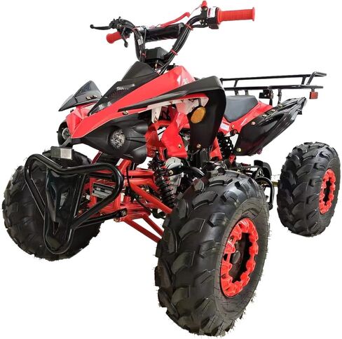 ناقل حركة أوتوماتيكي X-PRO 125cc ATV مع عكس، مصباح أمامي LED، إطارات كبيرة 19 بوصة/18 بوصة! (أسود، حزمة المصنع) in Kuwait