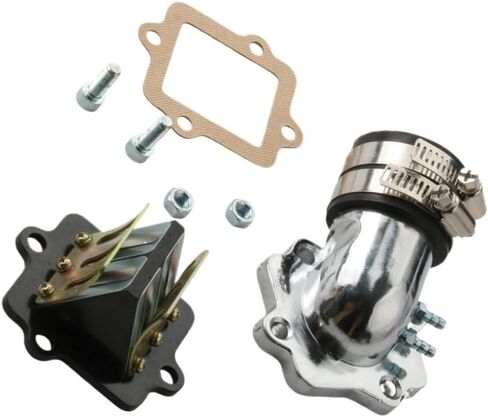 Scooter Racing Intake Manifold Reed Valves For Jog 50 BWS Zu Vi 50cc 1PE40QMB 1E40QMB 2-Stroke in Saudi Arabia