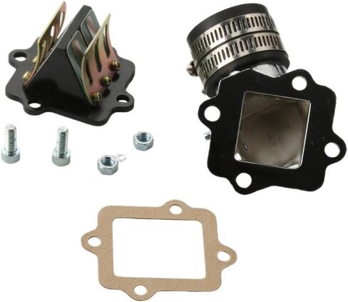 Scooter Racing Intake Manifold Reed Valves For Jog 50 BWS Zu Vi 50cc 1PE40QMB 1E40QMB 2-Stroke in Saudi Arabia