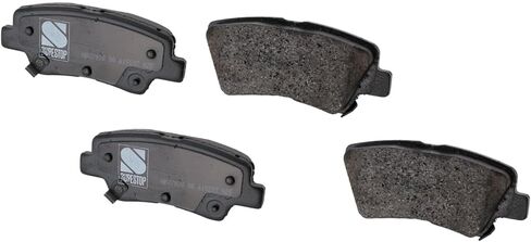 Replacement Rear Brake Disc and Pad Kit Compatible with Kia Cadenza 2014-2016 V6 3.3L (Electronic Parking Brake) in Saudi Arabia