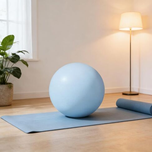 Small Pilates Ball 9 Inch Small Exercise Ball Mini Workout Yoga Balls for Gym Yoga, Core Training, Fitness, Workout, Stability, Improves Balance in Saudi Arabia