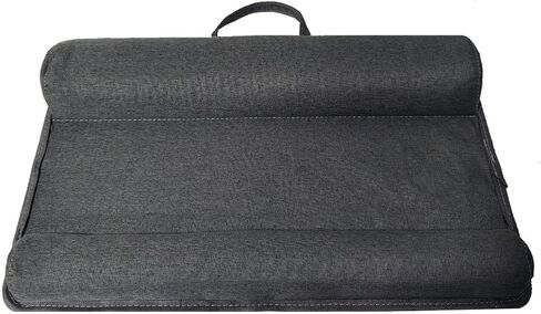 مكتب خشبي مع وسادة، حل للعمل من المنزل، خفيف الوزن، يناسب كمبيوتر محمول يصل إلى 17 بوصة، حامل خفيف الوزن مع وسادة معصم ناعمة، وسادة كمبيوتر محمول للأريكة in Kuwait